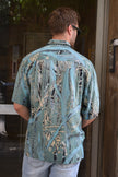 Vintage 90s style funky patterend shirt (L)