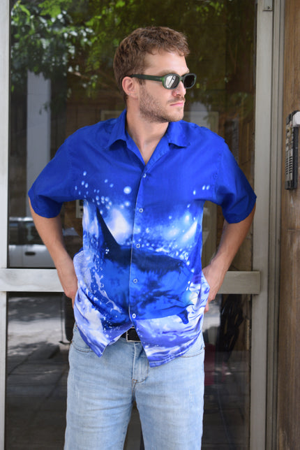 Vintage Funky graphic shirt (L)