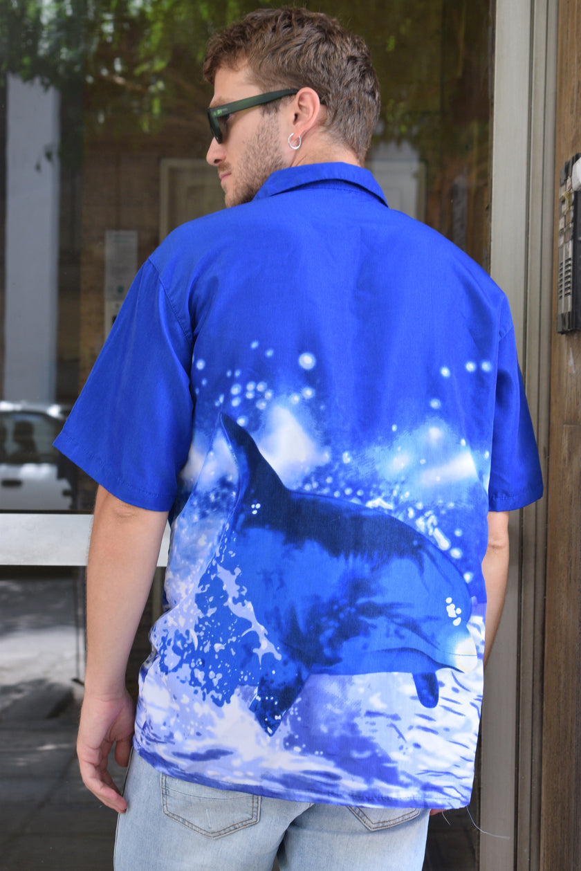 Vintage Funky graphic shirt (L)
