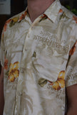 Vintage Japanese floral shirt (M)