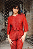 Stunning viscose jacquard pant&shirt set