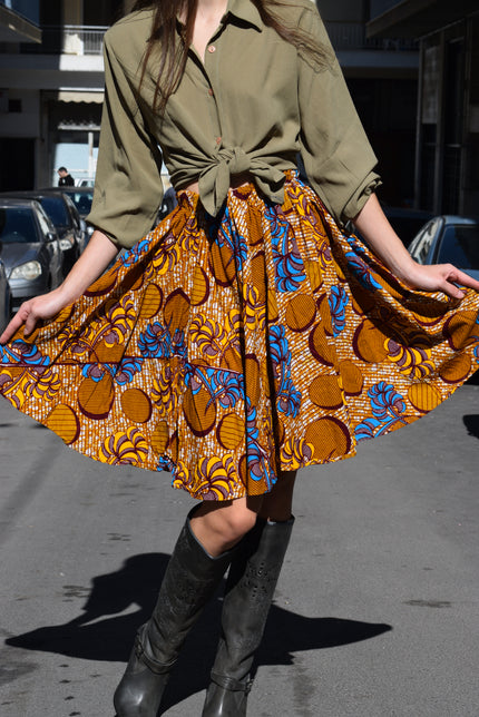 Super funky circle skirt