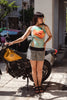 Custo Barcelona Y2K graphic print mini dress