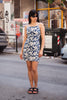 Stunning mini floral dress 100% cotton