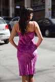 Gorgeous velvet midi dress