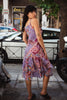 Beautiful patterned midi dress