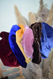 Handmade velvet scrunchies (large)