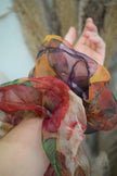 Handmade chiffon scrunchies (large)