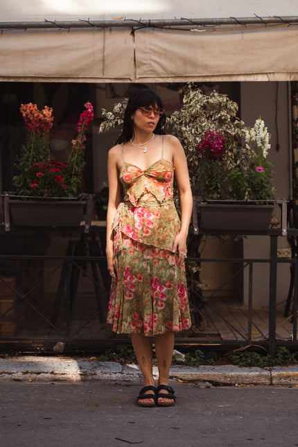 Stunning vintage fairy top & skirt set
