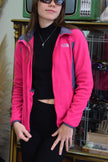 The Northface hot pink fleece