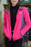 The Northface hot pink fleece