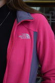 The Northface hot pink fleece