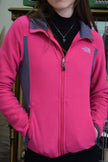 The Northface hot pink fleece