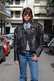 Stunning vintage leather jacket