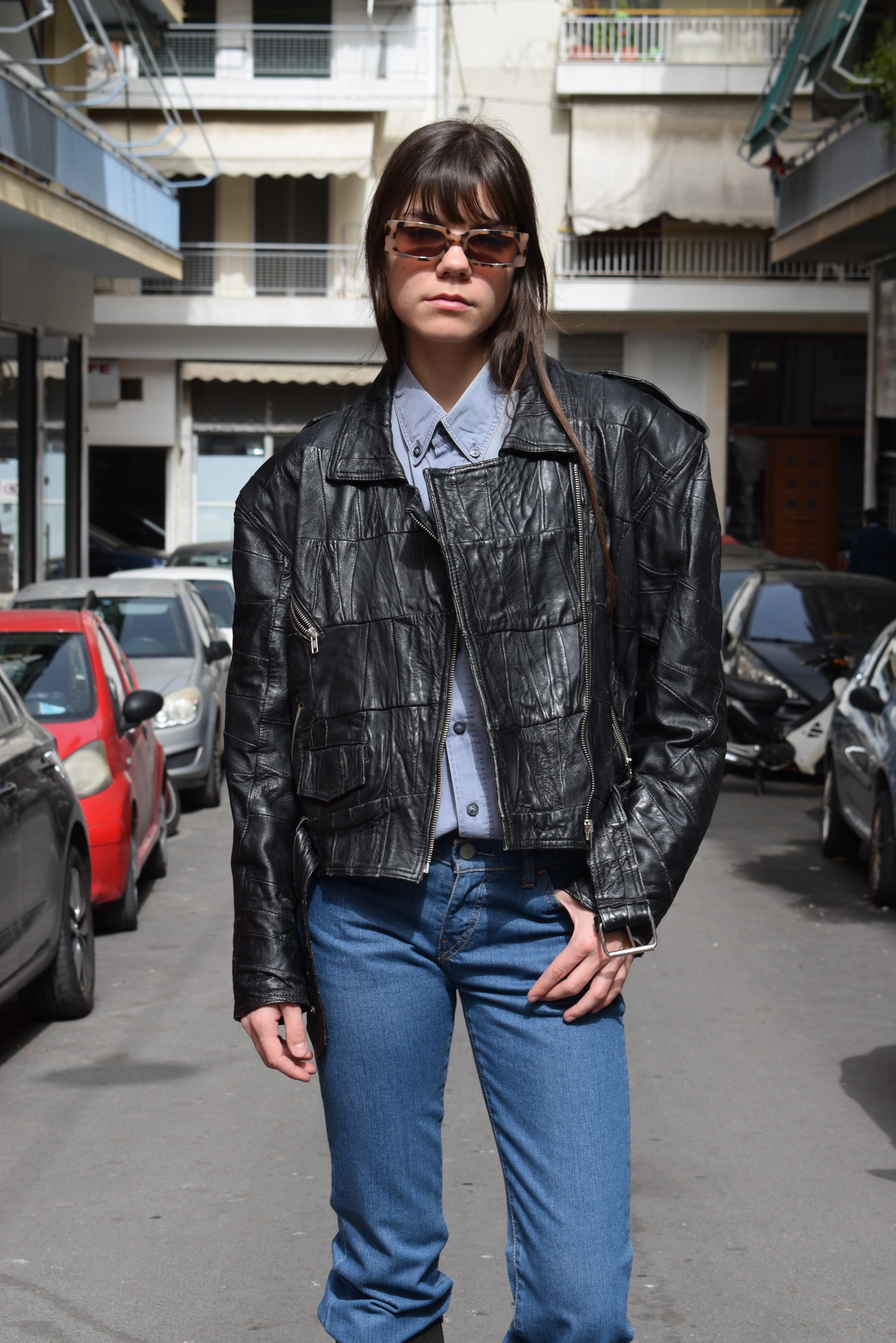 Stunning vintage leather jacket