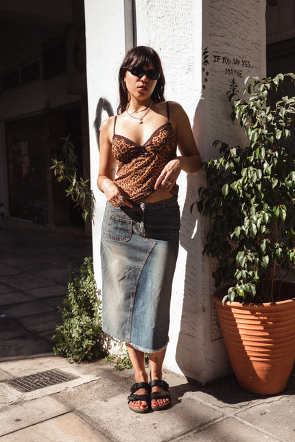 Miss sixty denim skirt