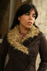 Super hot vintage faux shearling jacket