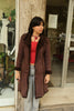 Super hot dark brown faux shearling coat