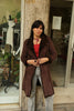 Super hot dark brown faux shearling coat