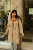 Beautiful 70s inspired faux afghan coat with emproired detailing
