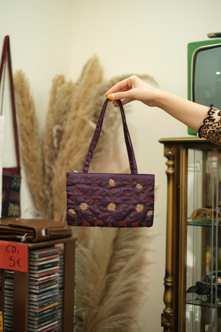 Vintage purple mini bag