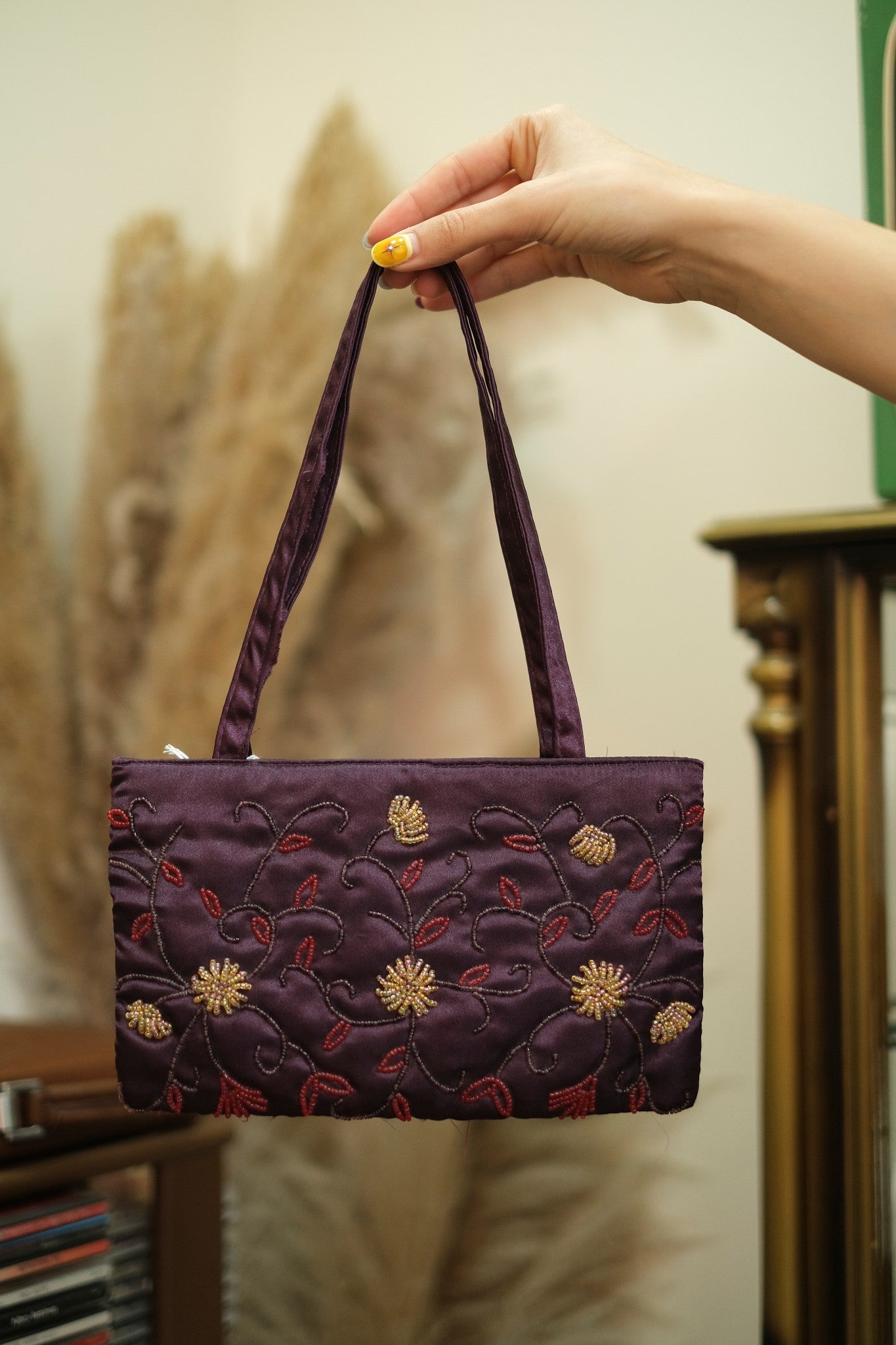 Vintage purple mini bag