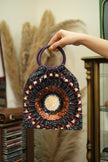 Gorgeous deadstock handbag with sequin detailing