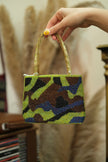 Super cute beaded mini deadstock bag