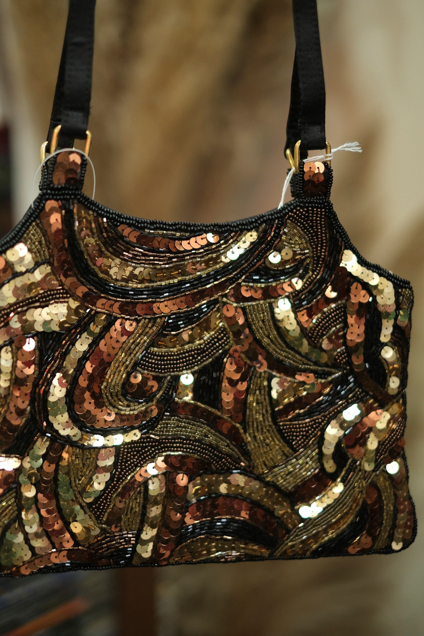 Super cute deadstock mini bag with sequin detailing