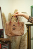 The bridge leather handbag
