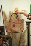 The bridge leather handbag