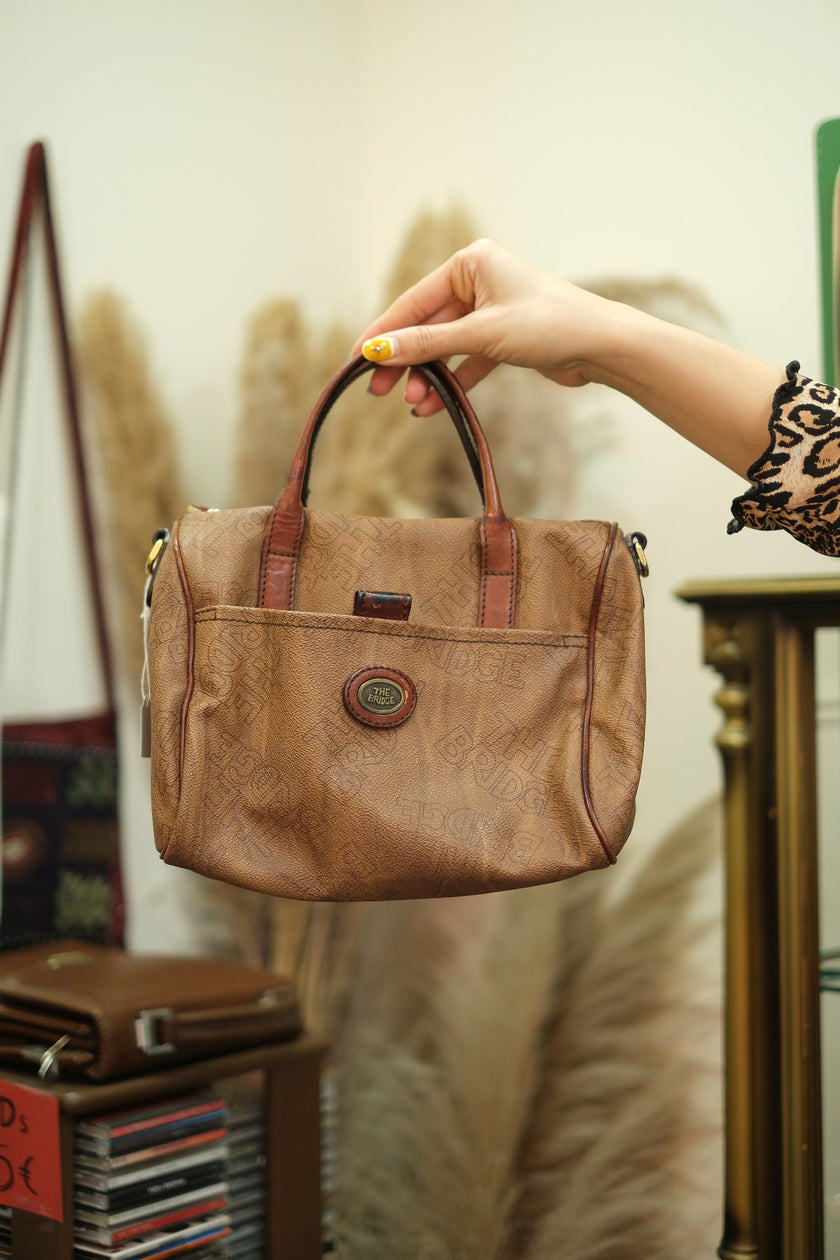 The bridge leather handbag