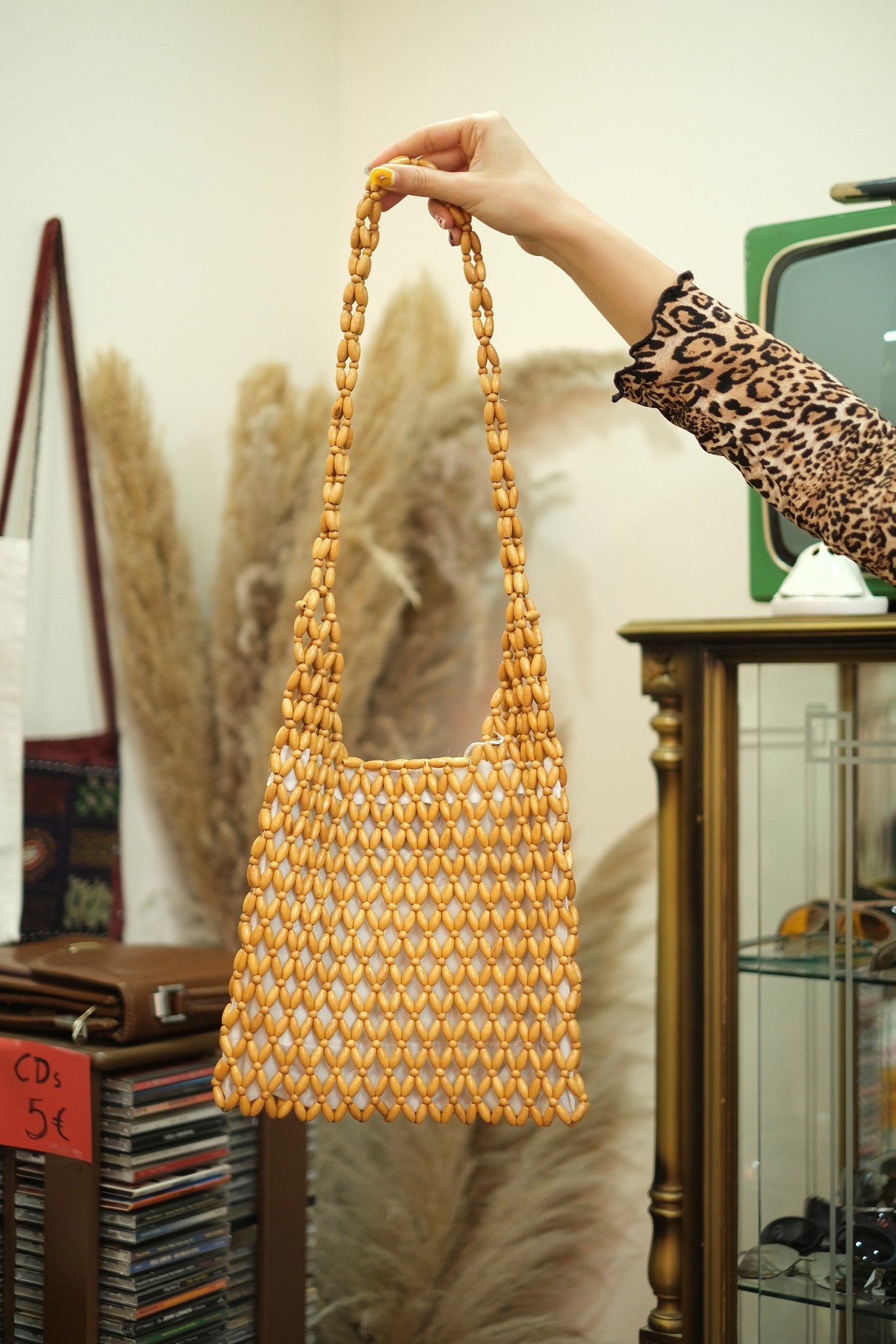 Super hot beaded summer bag