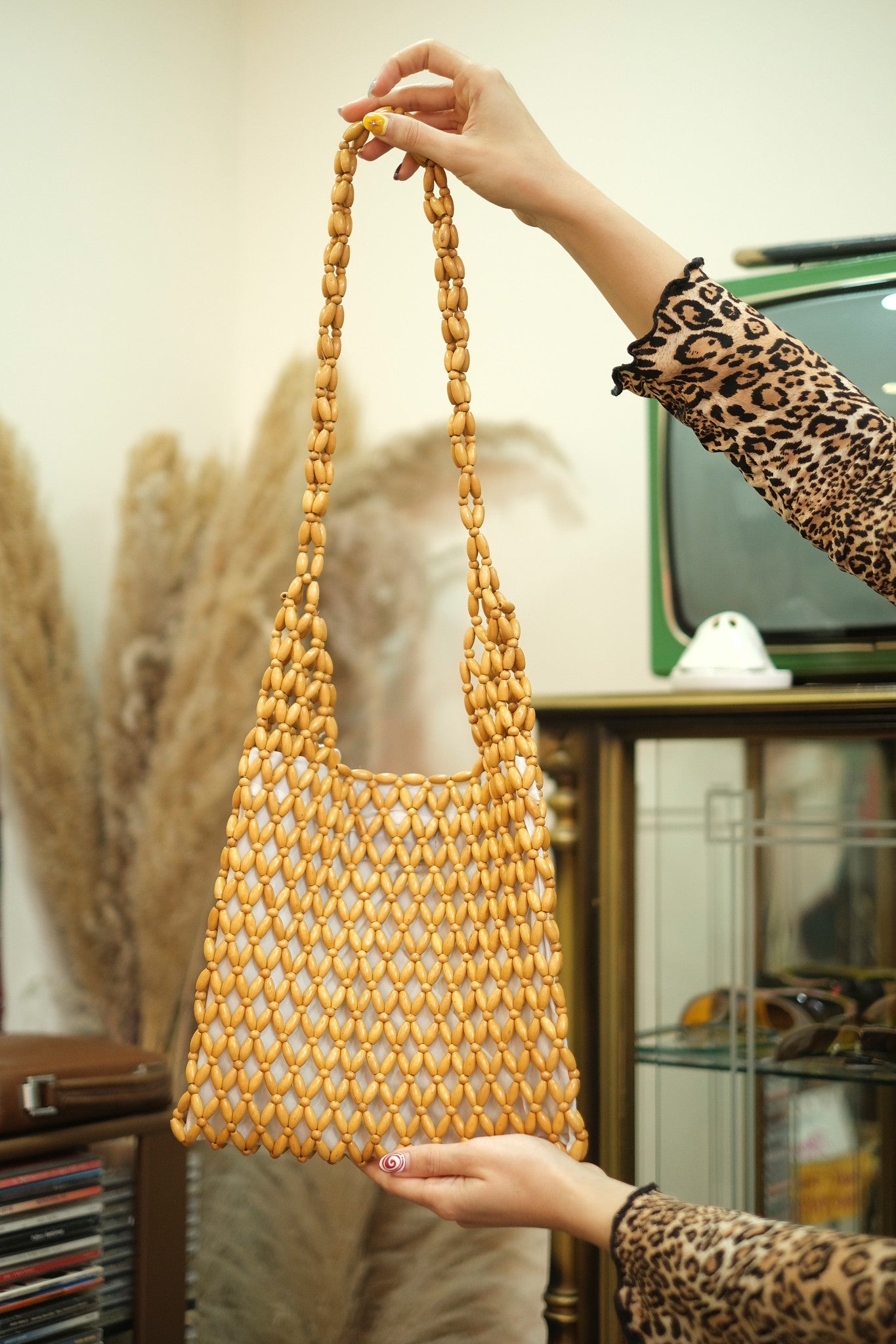 Super hot beaded summer bag