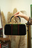 Vintage unique velvet handbag
