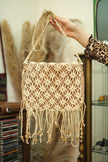 TDT Bags macrame cross body bag (made in France)
