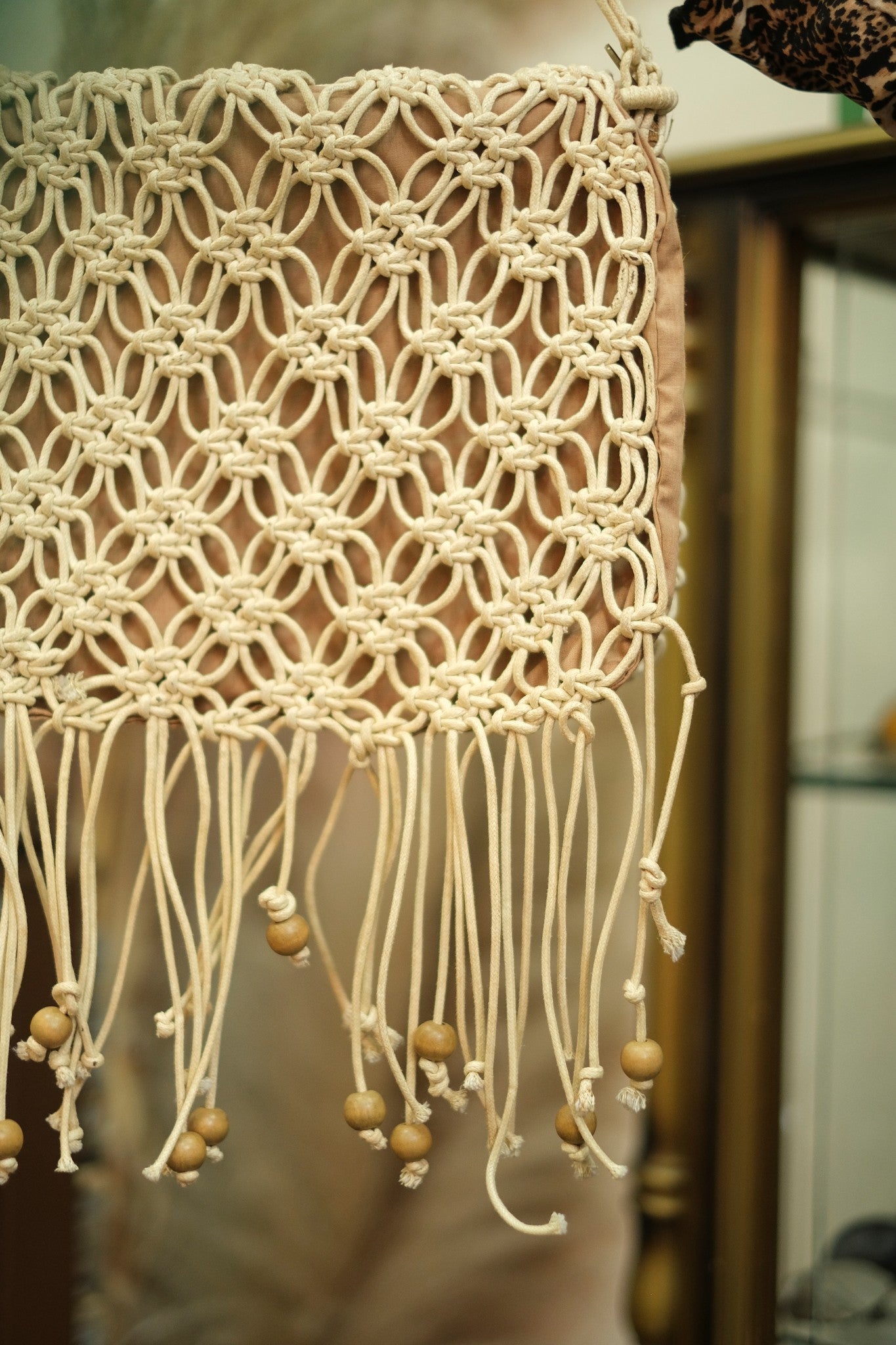 TDT Bags macrame cross body bag (made in France)