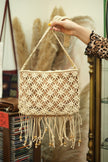 TDT Bags macrame cross body bag (made in France)
