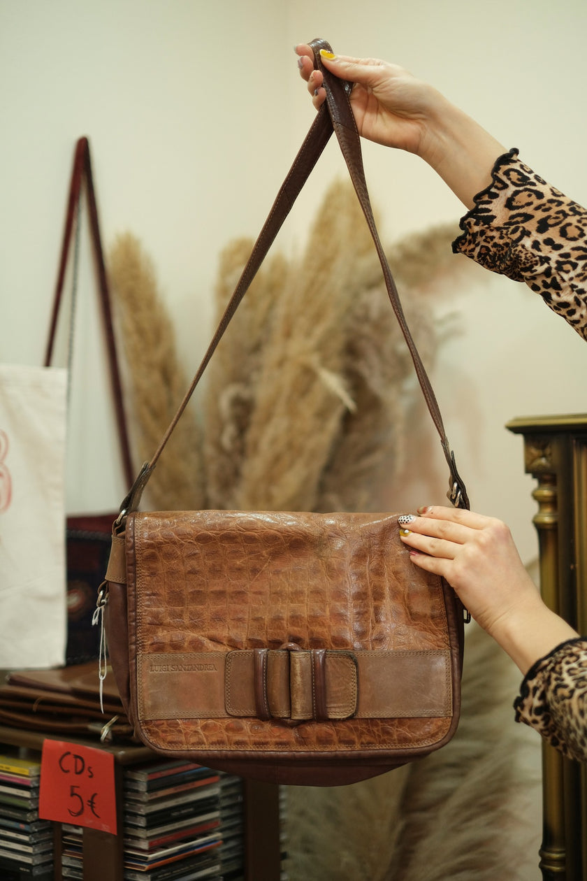 Vintage Luigi Santandrea cross body bag