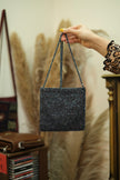 Vintage beaded cross body bag