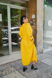 Stunning Vintage 100% LINEN Tyrol style dress (L/XL)