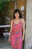 Vintage stunning maxi y2k dress with bead details (S/M)