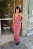 Vintage stunning maxi y2k dress with bead details (S/M)