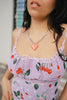 Cerabow handmade heart necklace