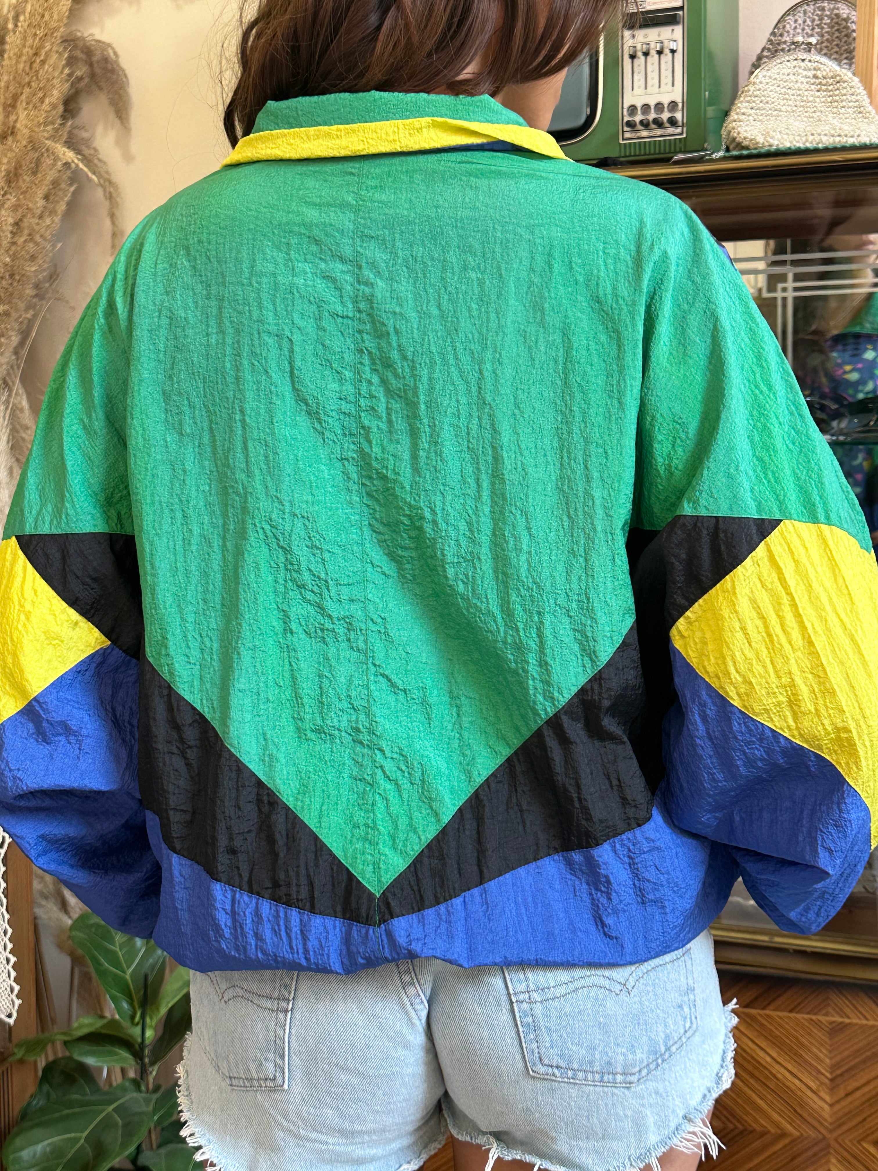 Vintage funky windbreaker