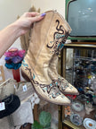 Stunning genuine leather cowboy boots