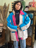 Vintage funky oversized ski jacket