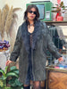 Stunning vintage genuine shearling leather coat