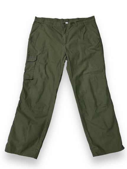 Khaki green cargo pants (W40)