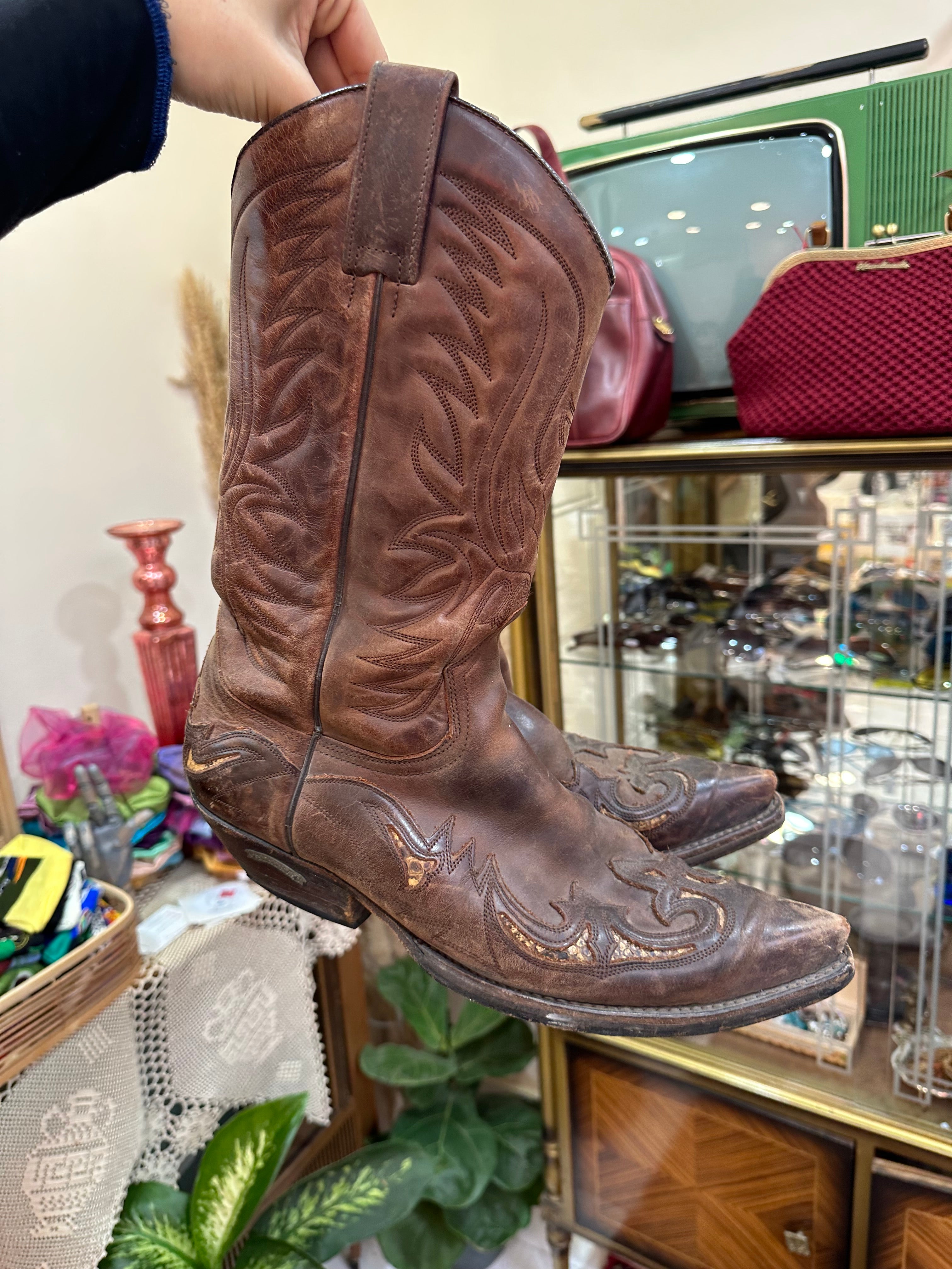 Vintage cowboy boots